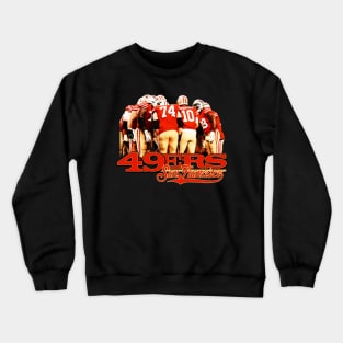 49ers football team Crewneck Sweatshirt